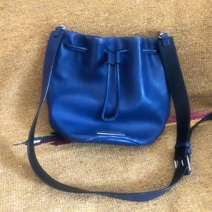 Blue crossbody bag